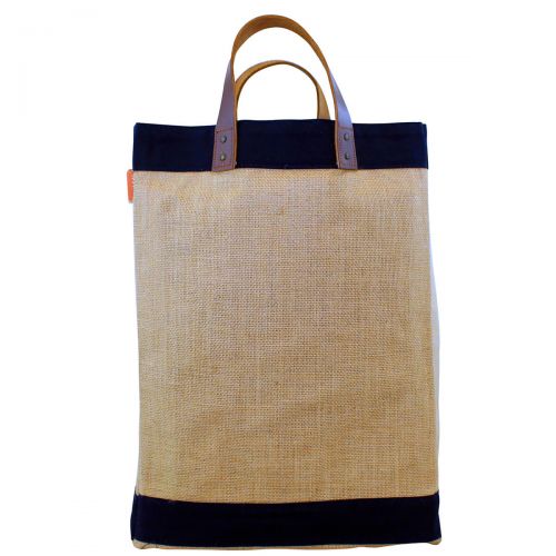 Jute Market Bag Navy