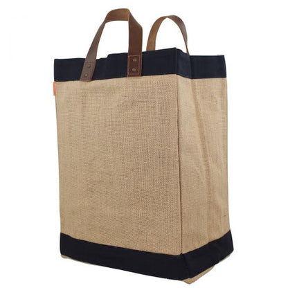 Jute Market Bag Navy