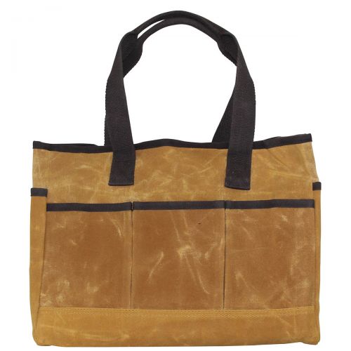 Waxed Canvas Utility Tote Yellow