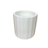 Stunning White Ceramic Pot in Different Shape