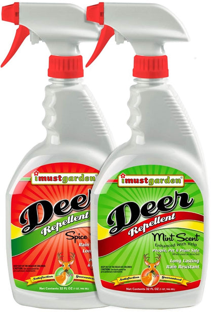 Deer Repellent Duo Scent, I Must Garden Deer Repellent Offers Superior Year-Round Protection Against Deer Damage